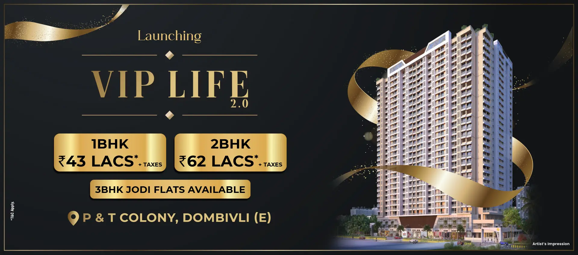 Laukik Vastu Luxuria Dombivli East | Premium 1 & 2 BHK Flats